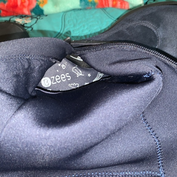 Blue navy suede boots - Picture 8 of 12